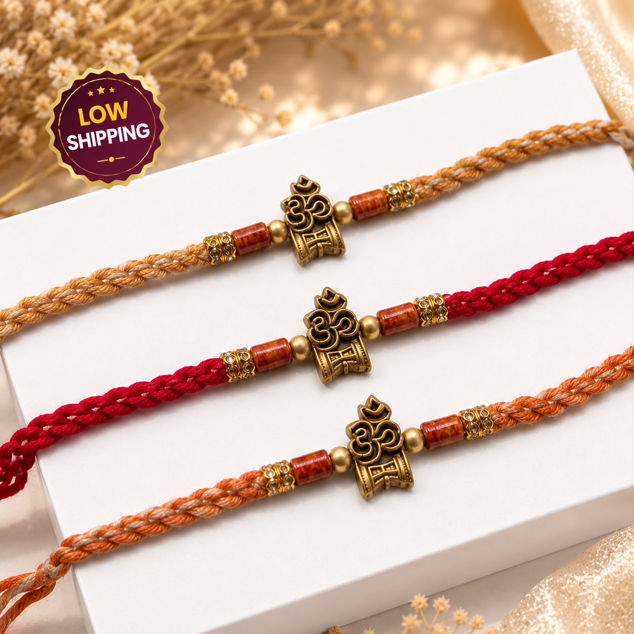 Om Rakhi || Pack of 3