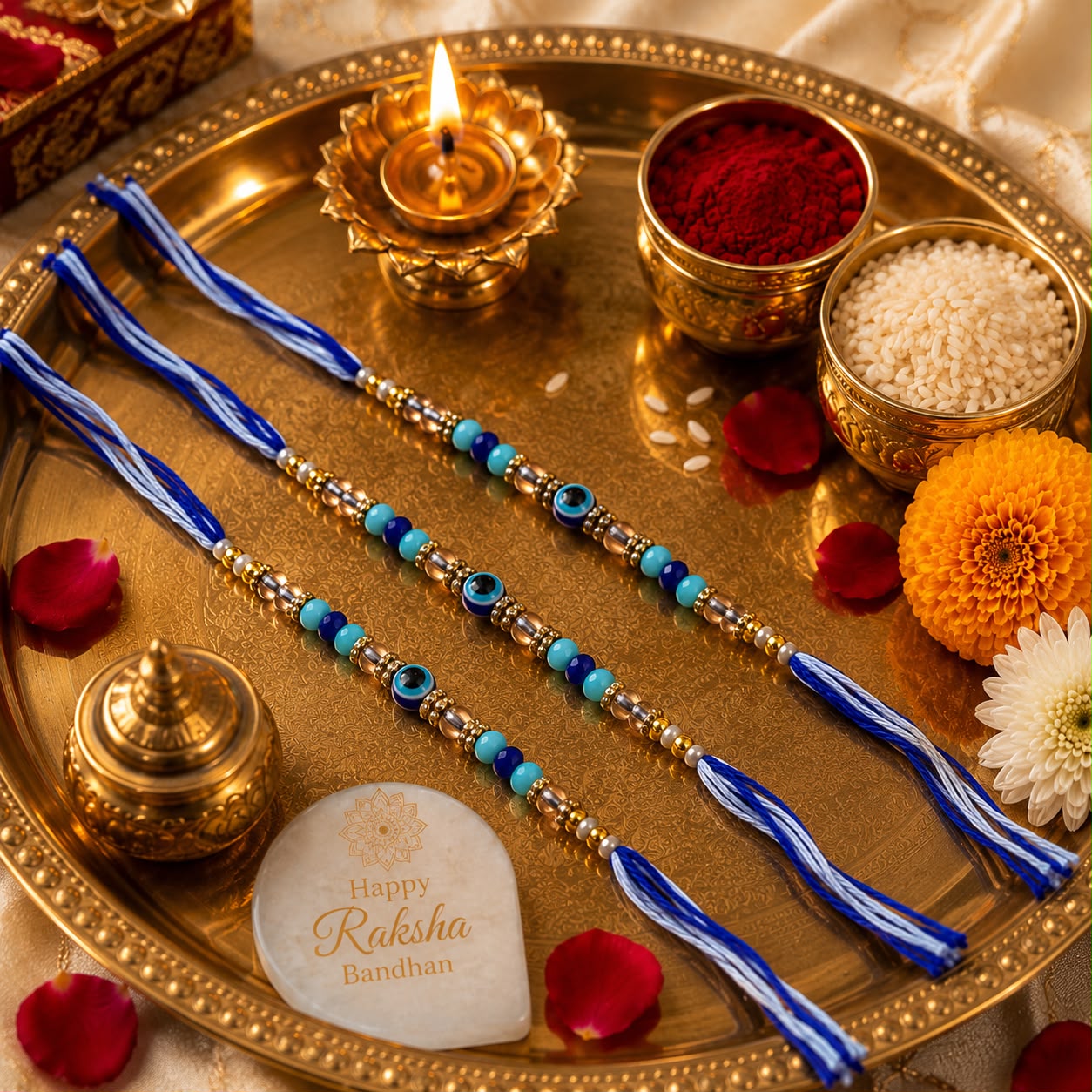 Evil eye rakhi || Pack of 3