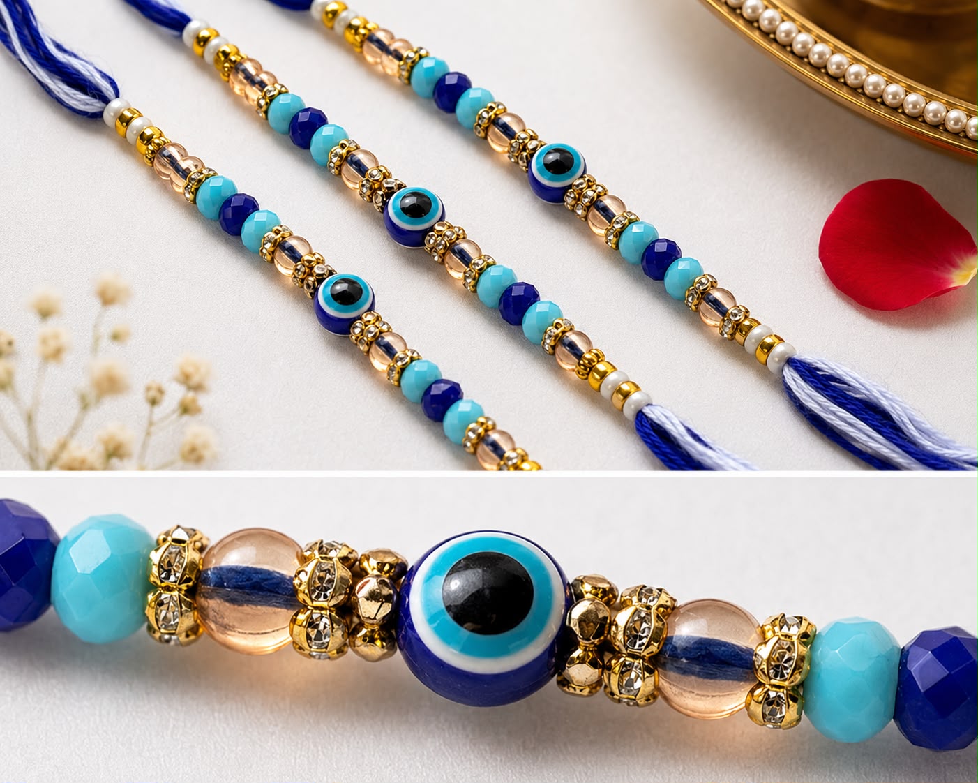 Evil eye rakhi || Pack of 3