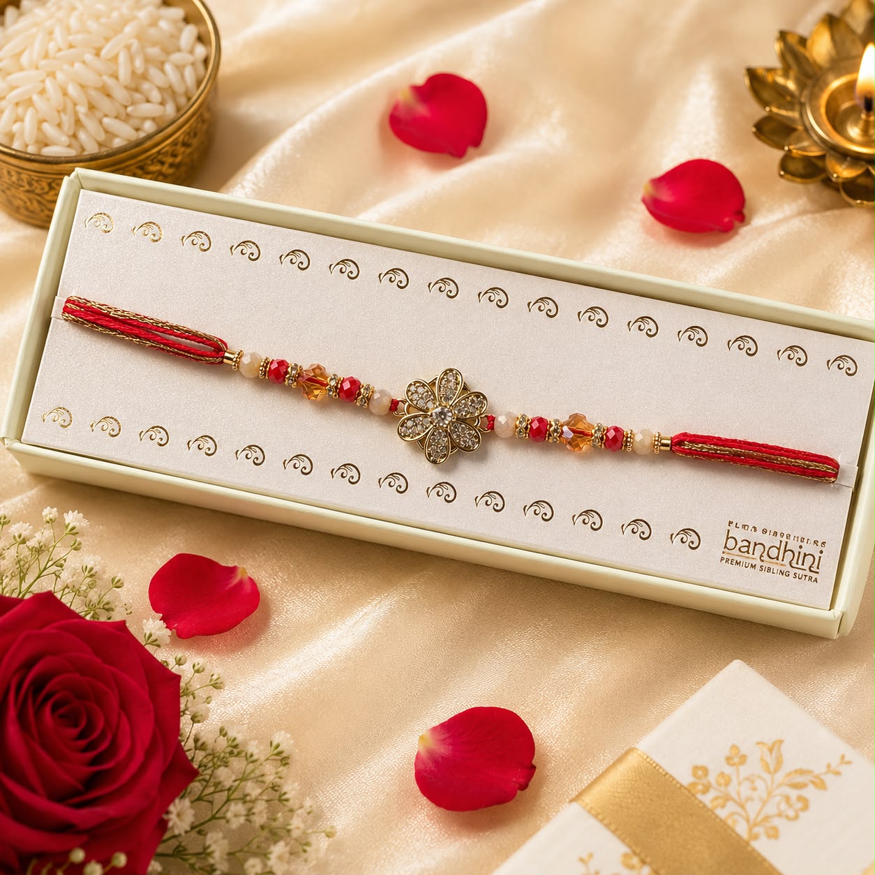 Premium Design Spinner Rakhi for Brohter