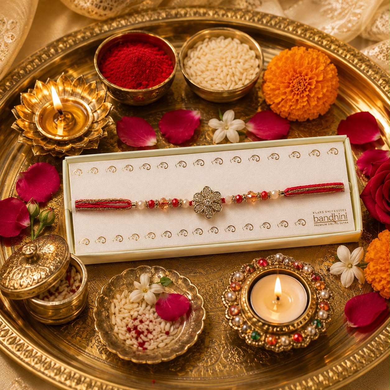 Premium Design Spinner Rakhi for Brohter