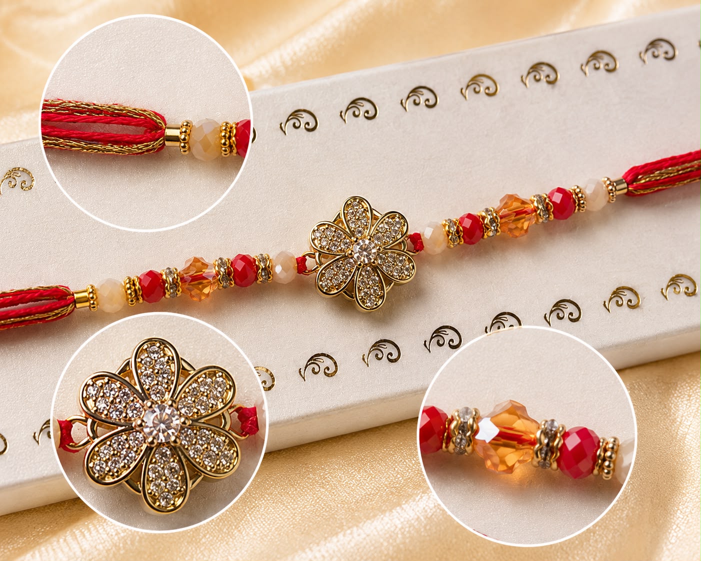 Premium Design Spinner Rakhi for Brohter
