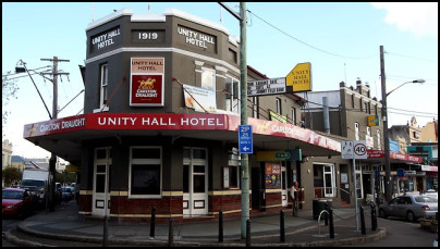 Unity Hall Hotel, Balmain. NSW