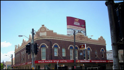 The Bald Face Stag Hotel, Leichhardt. NSW