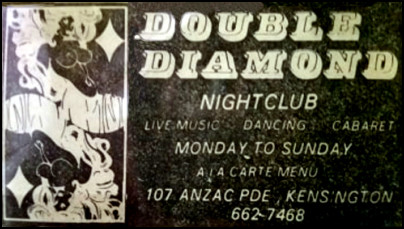 Double Diamond Night Club, Kensington. NSW