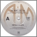 The More I See You by Peter Allen