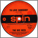 To Love Somebody B/W Close Another Door by The Bee Gees