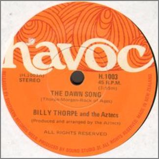 The Dawn Song b/w Time To Live by Billy Thorpe and The Aztecs