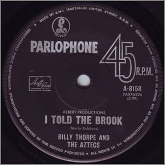I Told The Brook by Billy Thorpe and The Aztecs