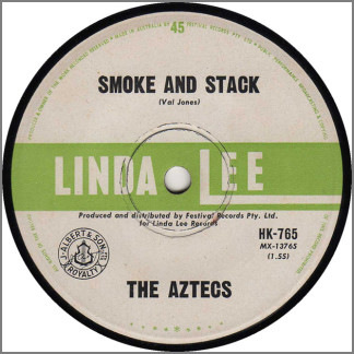 Smoke And Stack b/w Board Boogie by Billy Thorpe and The Aztecs