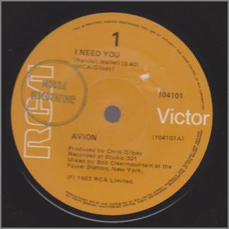 I Need You by Avion