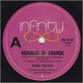 Seasons Of Change B/W On The Day That I Die by Blackfeather