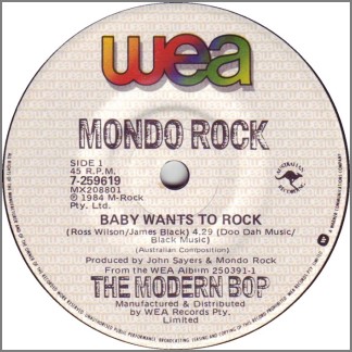 Baby Wants To Rock by Mondo Rock