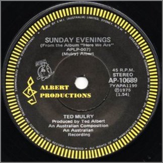 Sunday Evenings B/W Here We Are by Ted Mulry Gang (TMG)
