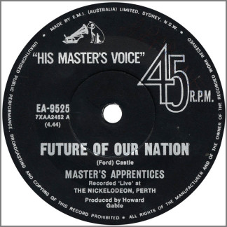 Future of Our Nation B/W New Day by The Masters Apprentices