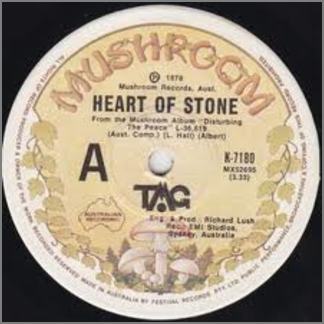Heart Of Stone B/W I Miss You by Ted Mulry Gang (TMG)