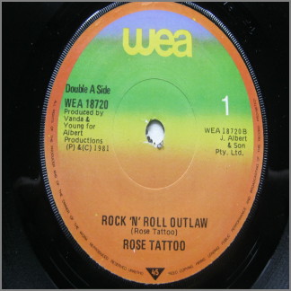 Rock 'N Roll Outlaw by Rose Tattoo