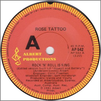 Rock 'N Roll Is King by Rose Tattoo