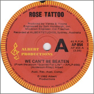 We Can't Be Beaten by Rose Tattoo