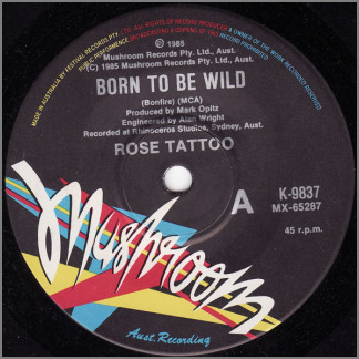 Born To Be Wild by Rose Tattoo