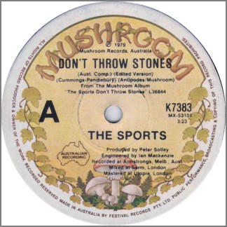 Don't Throw Stones by The Sports