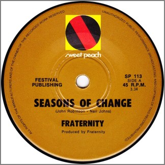 Seasons Of Change by Fraternity