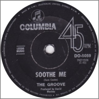 Soothe Me B/W I See A New Day by The Groove