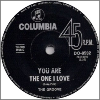 You Are The One I Love B/W Merry-Go-Round by The Groove