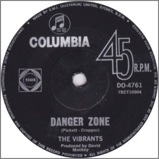 Danger Zone B/W Something About You, Baby by The Vibrants
