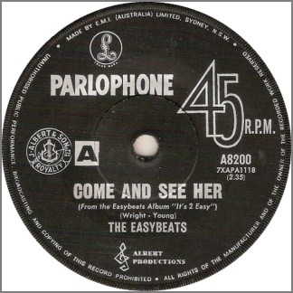 Come And See Her by The Easybeats