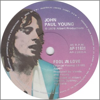 Fool In Love by John Paul Young