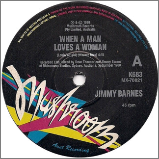 When A Man Loves A Woman by Jimmy Barnes