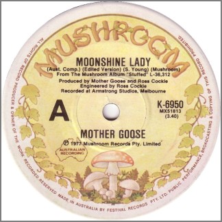 Moonshine Lady B/W Somebody Broke My Heart by Mother Goose