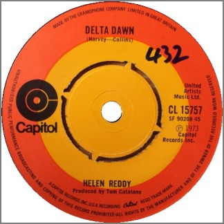 Delta Dawn by Helen Reddy