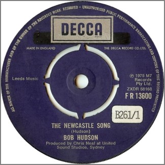 The Newcastle Song by Bob Hudson