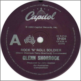 Rock 'N Roll Soldier by Glenn Shorrock