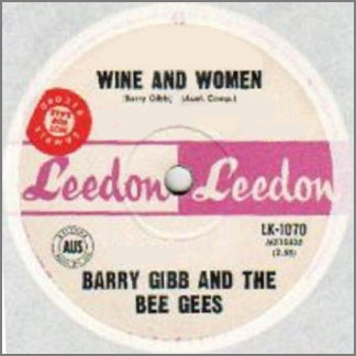Wine And Women B/W Follow The Wind by The Bee Gees