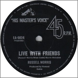 Live With Friends by Russell Morris
