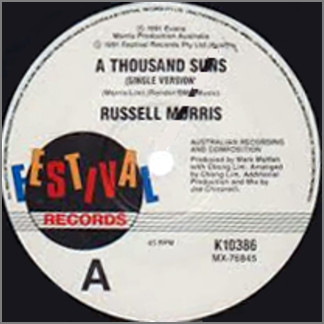 A Thousand Suns B/W This Bird Has Flown by Russell Morris