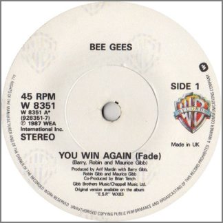 You Win Again by The Bee Gees