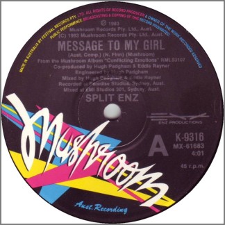 Message To My Girl by Split Enz