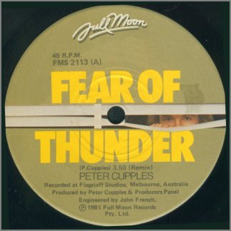 Fear Of Thunder by Peter Cupples