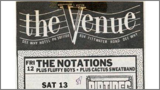 The Venue, Dee Why. NSW