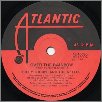Over The Rainbow b/w Let's Have A Party by Billy Thorpe and The Aztecs