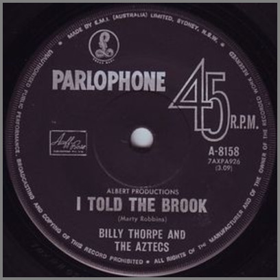 I Told The Brook by Billy Thorpe and The Aztecs