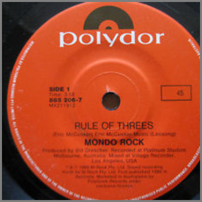 Rule Of Threes by Mondo Rock