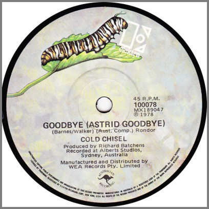 Goodbye (Astrid Goodbye) by Cold Chisel