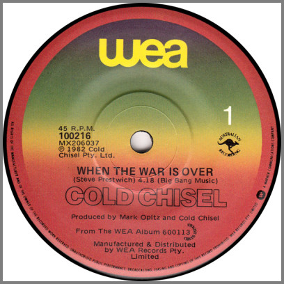 When The War Is Over by Cold Chisel