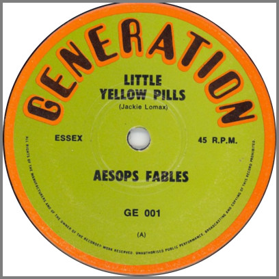 Little Yellow Pills B/W Sandman by Aesops Fables