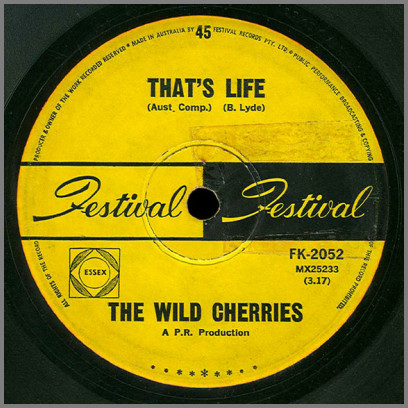 That's Life B/W Try Me by The Wild Cherries